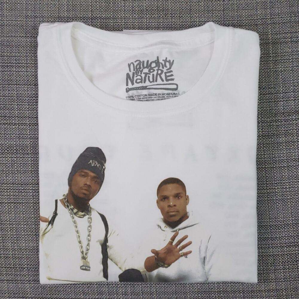 Naughty by Nature 2018 Mixtape‎ Tour t-shirt size L